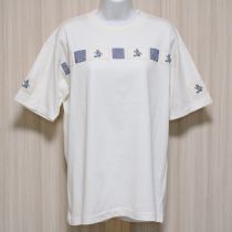 生成ベースボールくまネーム使いTシャツ【M】