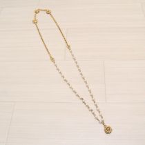 ゴールド系チェーンカメリアネックレス