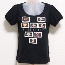 黒ワッペンTシャツ【3(M)】