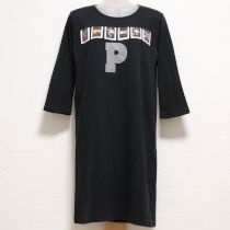 黒ネーム使いカットソーチュニック