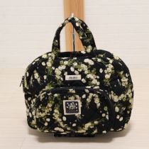 黒白つめ草ptキルティングバッグ