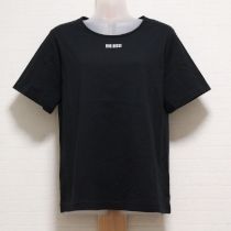黒ロゴプリントTシャツ【3(M)】