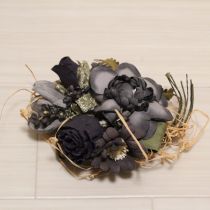 パープル系グラデーションブーケコサージュ