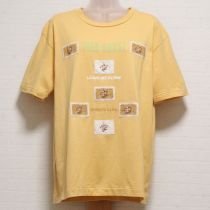 イエローブーケワッペンTシャツ【L】