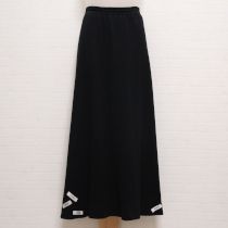黒ロゴパッチカットソースカート
