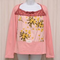 ピンクたんぽぽゼッケン長Tシャツ【L】