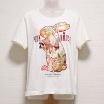 白ラビットミーティングTシャツ【4(L)】