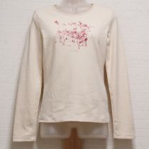 生成不思議の森プリント長Tシャツ【M】