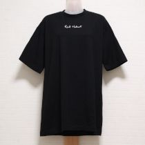 黒ワールドロゴTシャツ【L】
