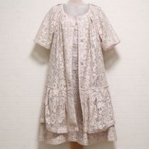 ピンクターキッシュレースワンピースセット【4(11号)】