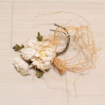 白雛菊小花藁付きコサージュ