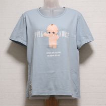 ブルーグレーPドールTシャツ【4(L)】