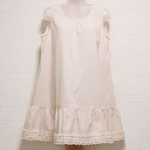 生成チュール使いローンチュニックブラウス