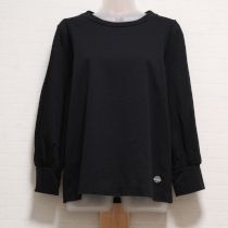 黒袖コンシャスカットソー【3(9号)】