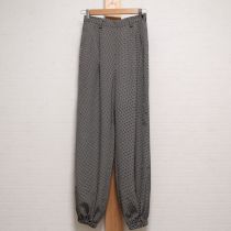 黒水玉ポリパンツ