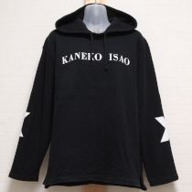 黒ロゴスウェットパーカー