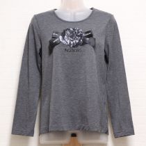 グレースパンコールカメリアリボン長Tシャツ【9号】