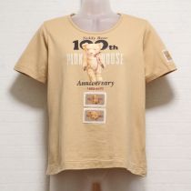 ベージュアニバーサリーテディTシャツ