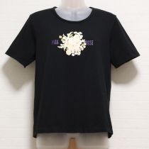 黒ホワイトワルツTシャツ【L】