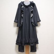 ブルーレース使いセットアップカットソーコサージュ付き【11号】