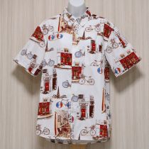 白モンラパンカフェシャツ