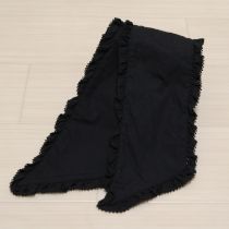 黒ピコフリルサッシュベルト