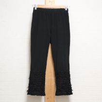 黒ピコフリル使いレギンス