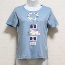 ブルークローバー&スリーピングラビットTシャツ【3(M)】