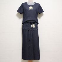 紺くちなしカットソー3点セット【M】