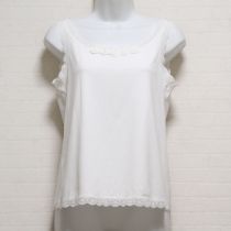 白花モチーフ付きカットソー【3(9号)】
