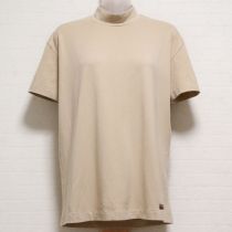ベージュハイネックTシャツ【M】