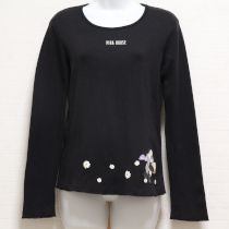 黒雛菊とパンダptカットソー【L】