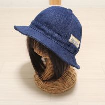 紺デニムメトロ帽