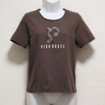 こげ茶PパッチTシャツ【3(M)】
