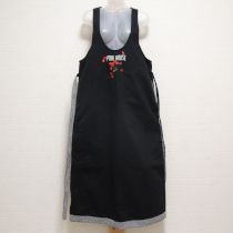 黒チェリー刺繍ジャンパースカート
