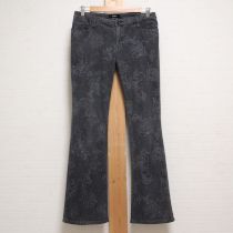 黒系薔薇ptパンツ【L】