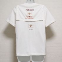 オフ白くまワッペンセーラーカットソー【M】