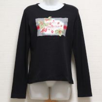 黒ストロベリーフィールズ長Tシャツ【4(L)】