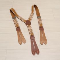 ベージュロゴサスペンダー