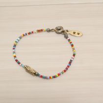 カラフルビーズブレスレット