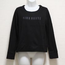 黒ロゴ長Tシャツ