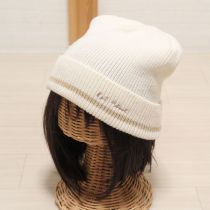 生成ロゴ入りニット帽
