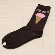 こげ茶アイスクリームソックス