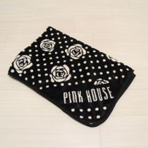 黒薔薇柄ブランケット