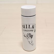 ミルク◇白ポケットサイズステンレスボトル