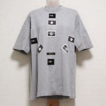 グレーボールネーム使いTシャツ