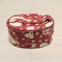 赤フリルローズptバニティバッグ
