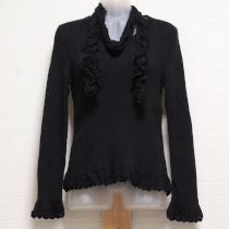 黒リブセーターストール付き【9号】