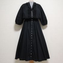 黒レース使いワンピース