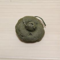 カーキカメリアミニコサージュ